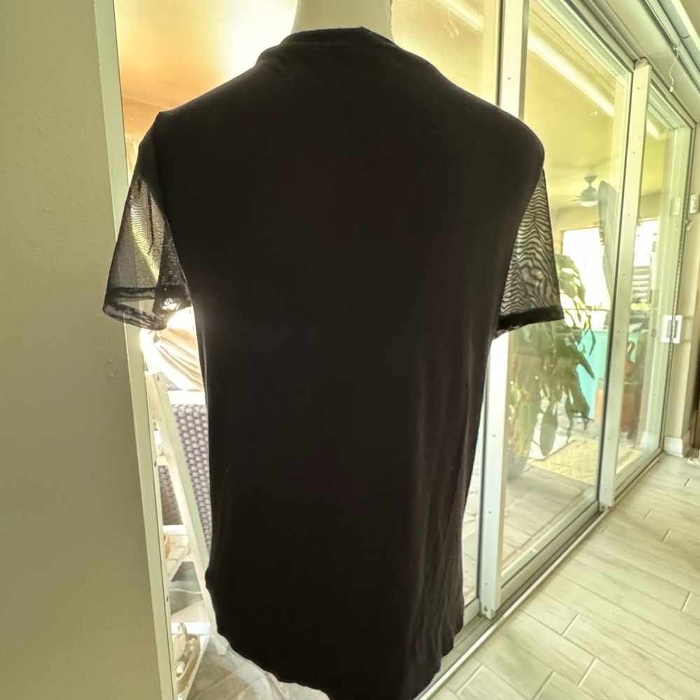 TeenBell Black Pink Graphic Short Sleeve Tee - Picture 2 of 4